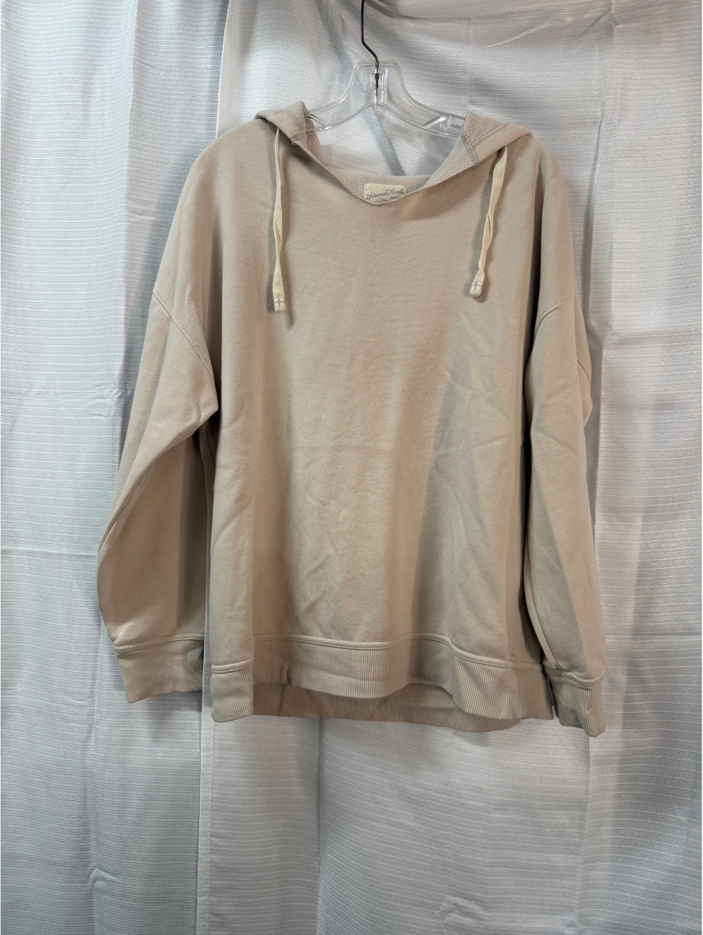 Universal Thread Beige Pullover Hoodie Sweatshirt Large